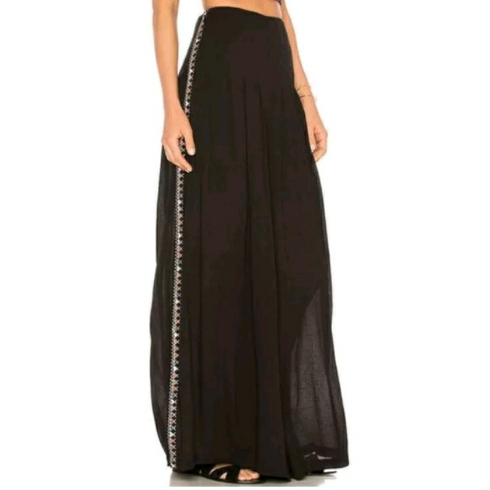 Free People Boho-inspired Wide Leg Pant